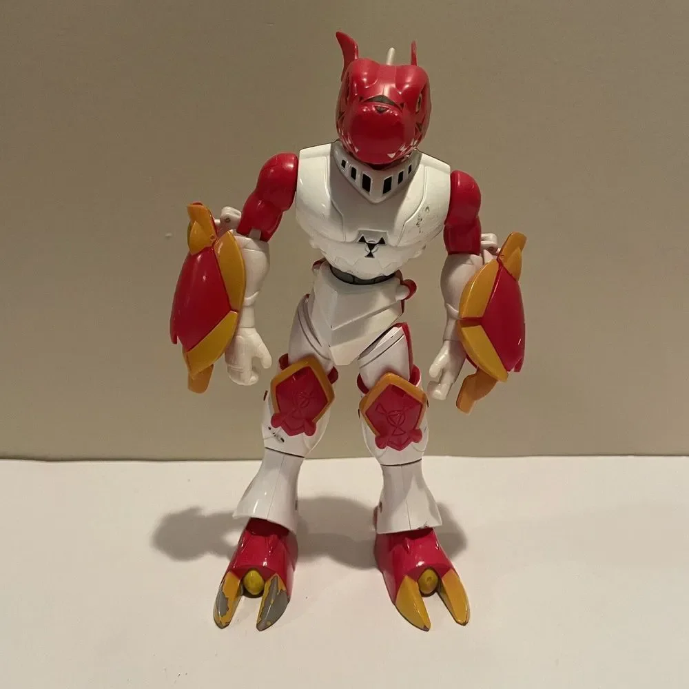 Digimon Digivolving Guilmon Into Gallantmon Action Figure Bandai 2002‎